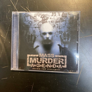 Mass Murder Agenda - Bring The Violence CD (M-/M-) -industrial metal-